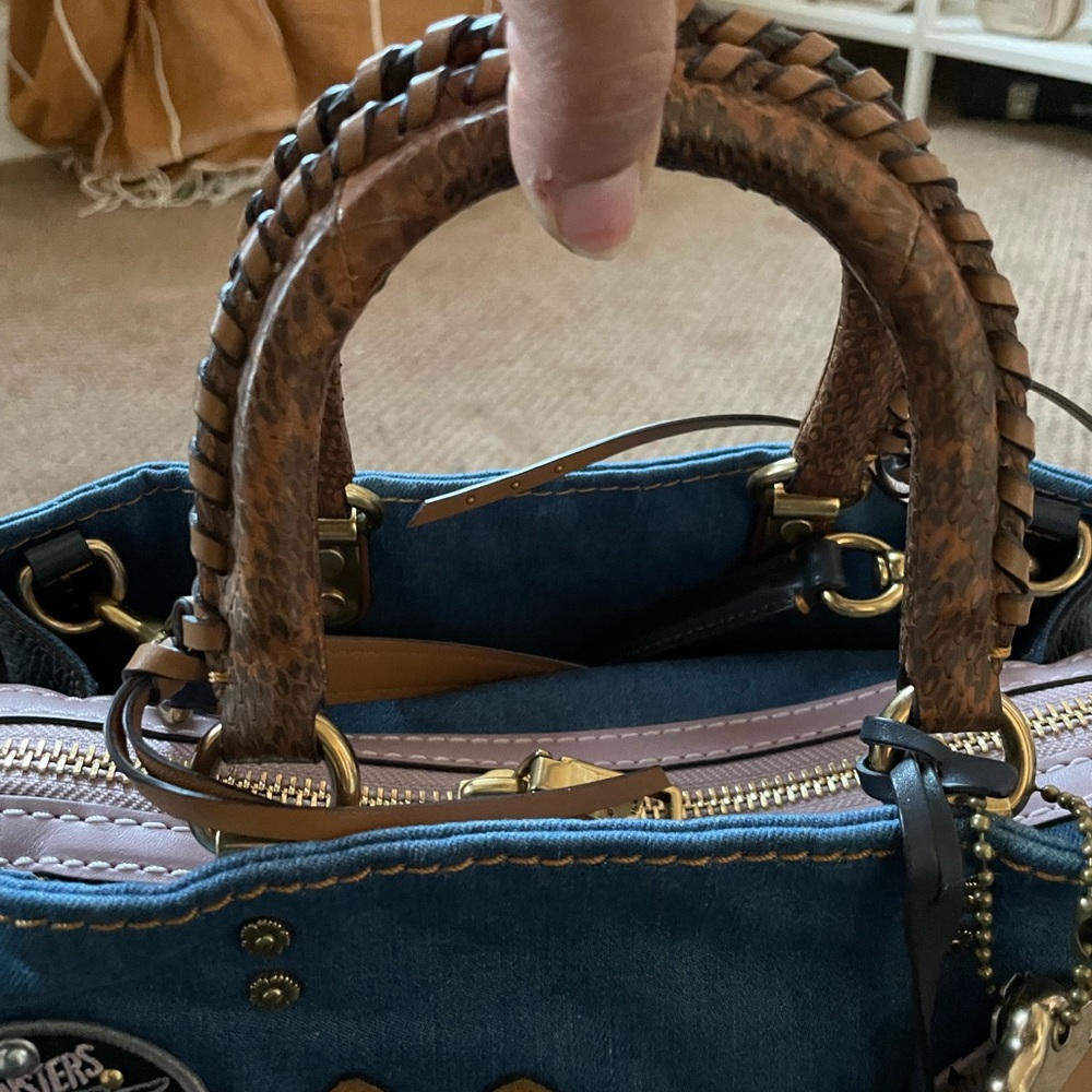 Coach Multicolor Patchwork Tote Bag - image 8